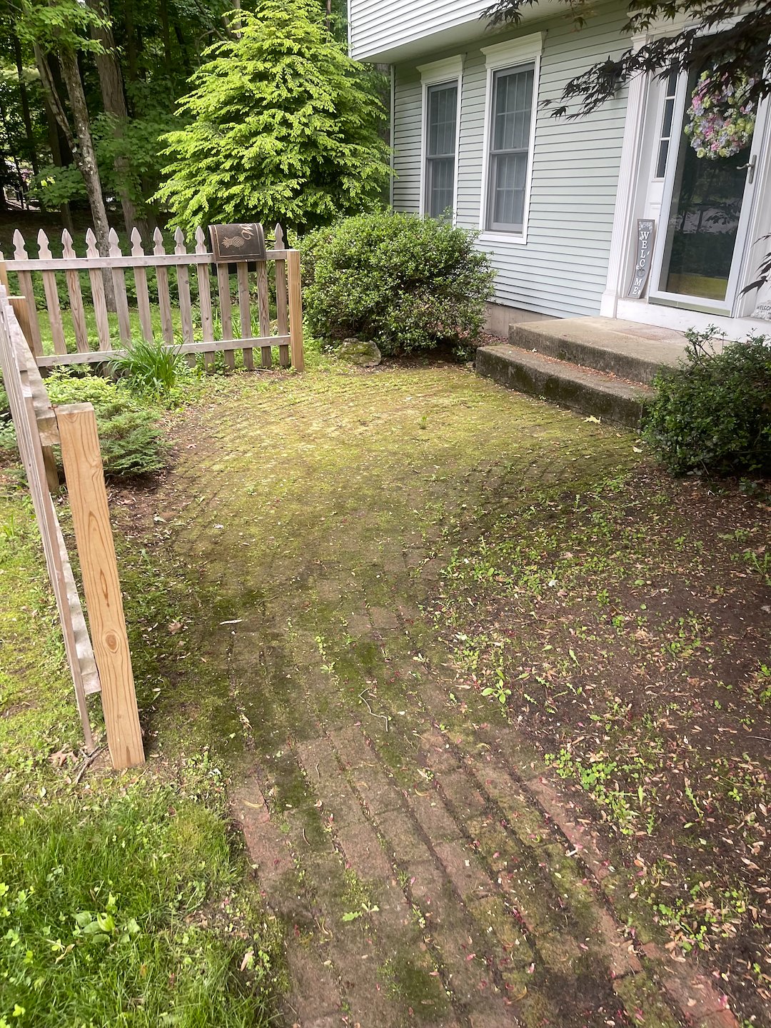 Paver & Brick Walkways and Patio Pressure Wash 