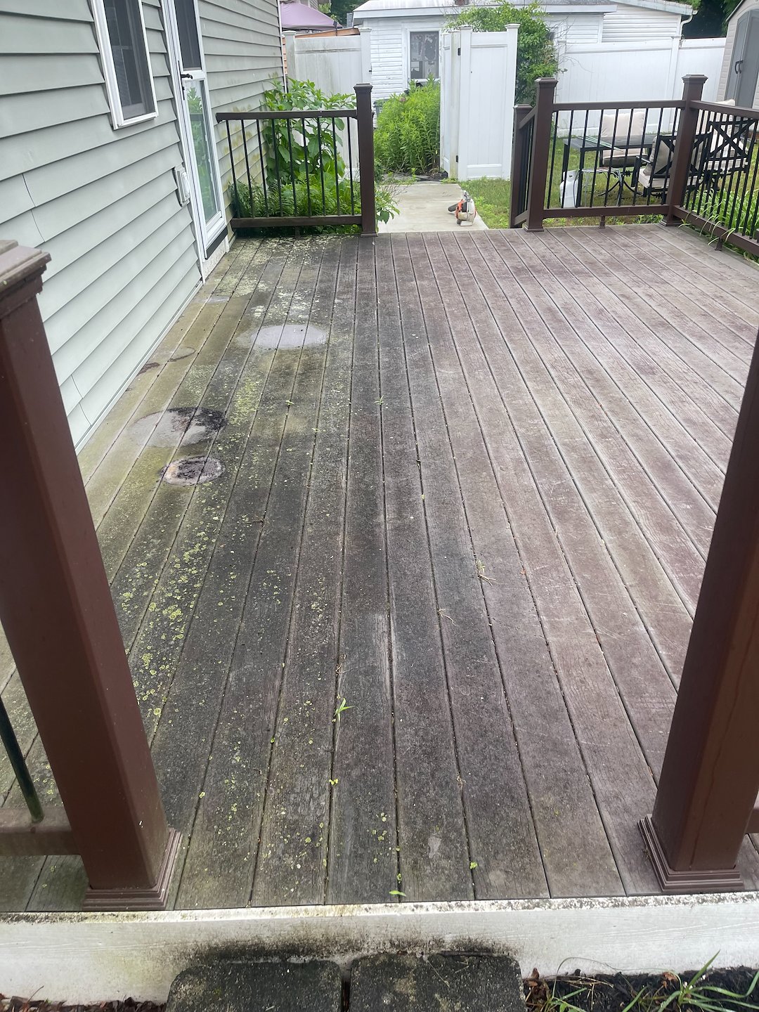 TREX DECK PRESSURE WASH