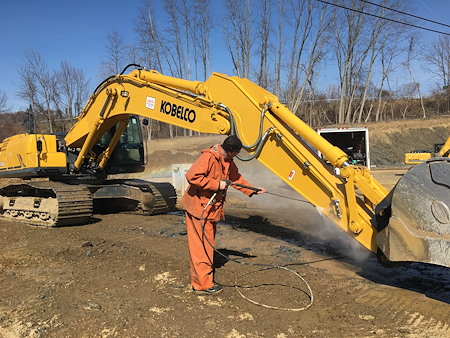 Heavy Equipment Cleaning