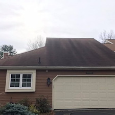 Roof cleaning before