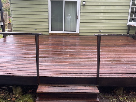 Wood Deck Cleaning