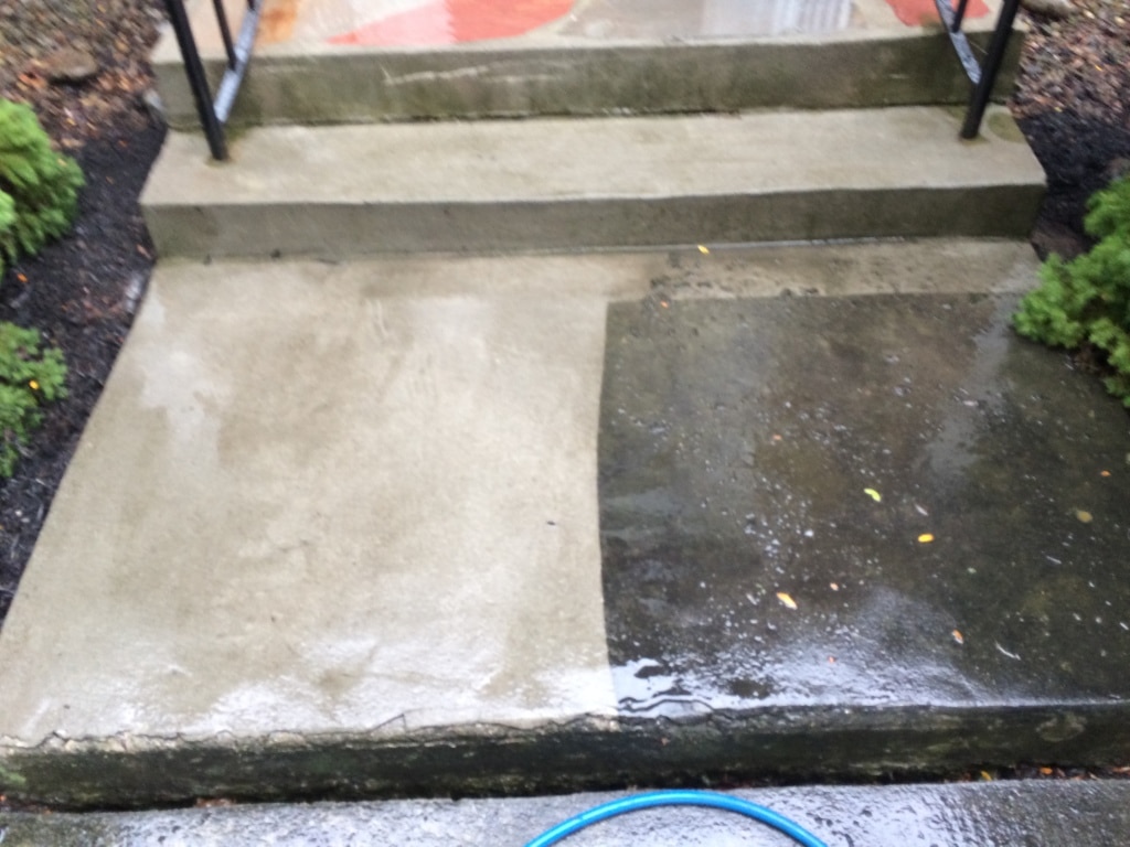 Concrete Cleaning | Concrete and Pavers Cleaning | H2O Pressure Washing