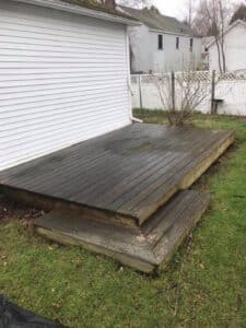Wood and deck restoration
