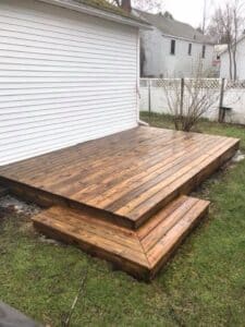 Wood and deck restoration